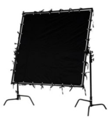 15x15ft Black Drape