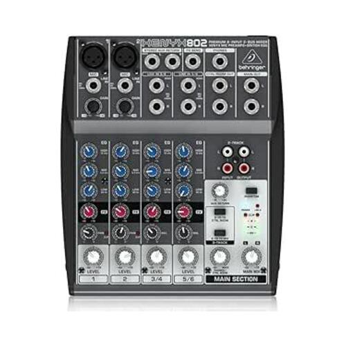 Behringer Xenyx 802 8-Input 2-Bus Mixer