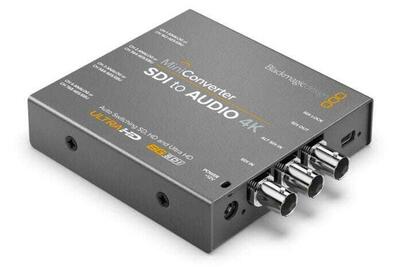 Blackmagic Mini Converter SDI to Audio 4K Deembedder