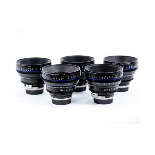 Zeiss CP2 EF/PL Prime 6 Lens Kit (15, 18, 25, 35, 50, 85mm)