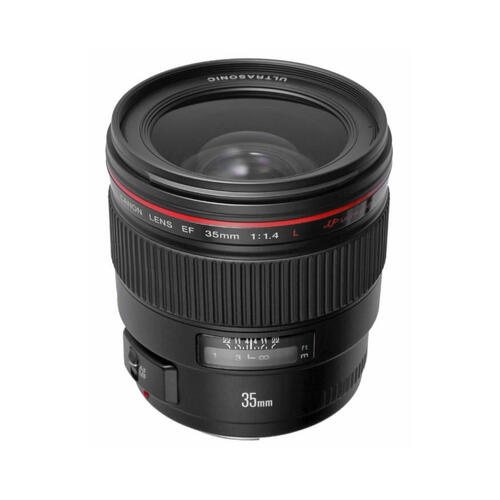 USED] Canon EF 35mm F/1.4L II USM Lens  S/N: 5200001046   Like New In Box P 56165