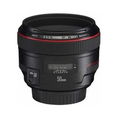 Canon EF 50mm f/1.2L USM Prime Lens
