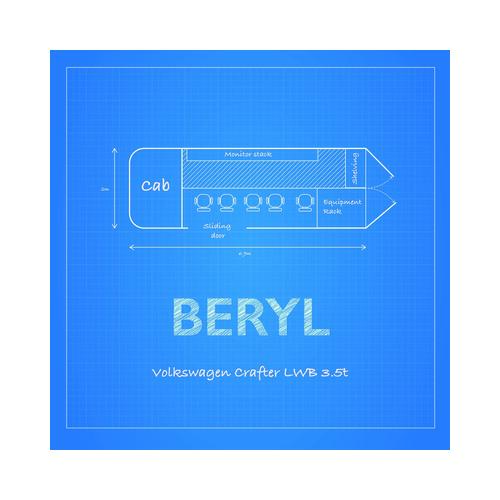 Beryl - Volkswagen Crafter LWB 3.5t OB Vehicle